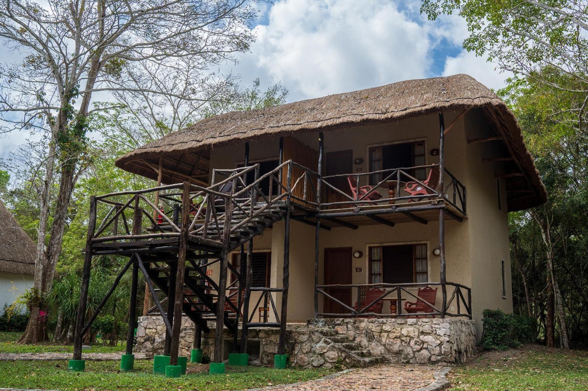 Hotel Villas Chicanna Bagian luar foto