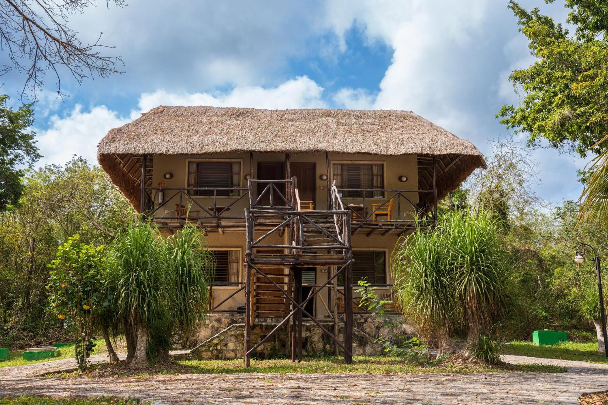 Hotel Villas Chicanna Bagian luar foto
